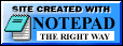 Windows® notepad logo